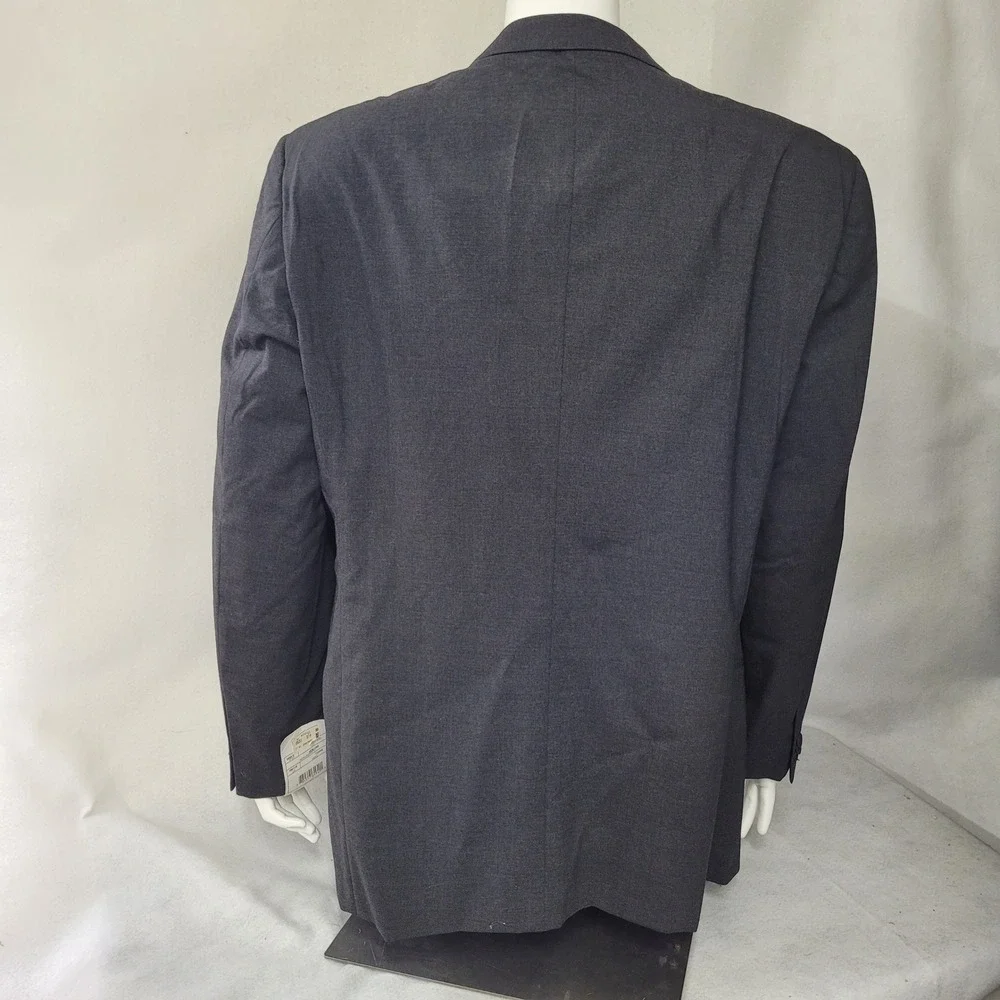 MANI Suit Men's 46R/W41‎ Gray Wool Union Made in USA New Line Dillard's $695